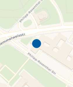 Vorschau: Karte von Klinik und Poliklinik für Psychosomatische Medizin und Psychotherapie Universitätsklinikum Leipzig