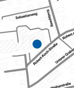 Vorschau: Karte von Kreisspitalstiftung Weißenhorn Illertalklinik Illertissen Abteilung für Hals-, Nasen-, Ohrenheilkunde