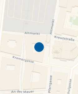 Vorschau: Karte von NH Collection Dresden Altmarkt