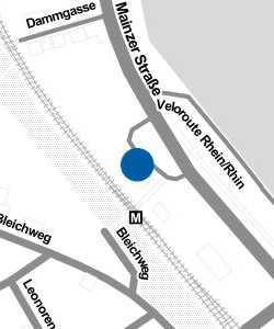 Vorschau: Karte von Bahnhof Nierstein