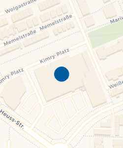 Vorschau: Karte von Einkaufszentrum Kimry-Platz