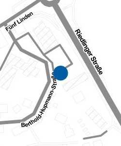 Vorschau: Karte von Bäckerei Keck, Filiale Biberach - Fünf Linden (im REWE)