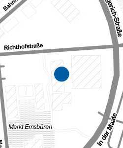 Vorschau: Karte von Volksbank Süd-Emsland eG, Filiale Emsbüren