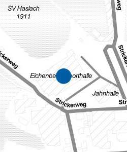 Vorschau: Karte von Eichenbach-Sporthalle