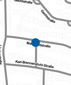Vorschau: Karte von Pfrondorf Lindenstr.