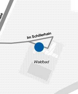 Vorschau: Karte von Waldbad-Gaststätte