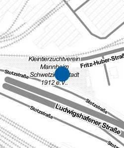 Vorschau: Karte von Kleintierzuchtverein Mannheim Schwetzingerstadt 1912 e.V..