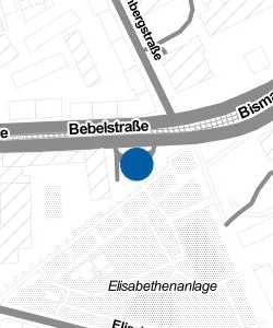 Vorschau: Karte von Esso Station Stuttgart Bebelstrasse