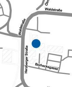 Vorschau: Karte von Landkreis Göttingen – Kreishaus Osterode am Harz