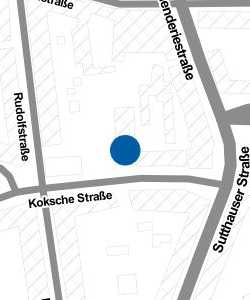 Vorschau: Karte von Haus Koksche Straße HHO