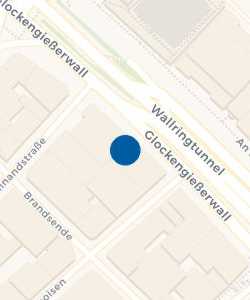 Vorschau: Karte von Santander Filiale Hamburg - Glockengießerwall