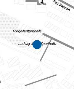 Vorschau: Karte von Ludwig-Jahn-Sporthalle