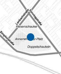 Vorschau: Karte von Annemirl-Bauer-Platz