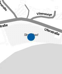Vorschau: Karte von Strandbad Hopfensee