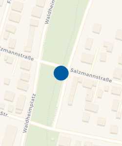 Vorschau: Karte von Grünanlage am Waldheimplatz