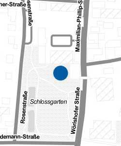 Vorschau: Karte von Kneippanlage Türkheim-Schlosspark