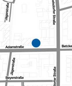 Vorschau: Karte von Ärztehaus Adamstraße 3