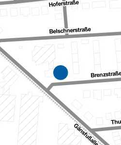 Vorschau: Karte von Gemeindesaal St. Johann