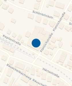 Vorschau: Karte von Gärtnerei am Bahnhof