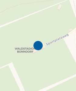 Vorschau: Karte von Gaststätte Waldstadion