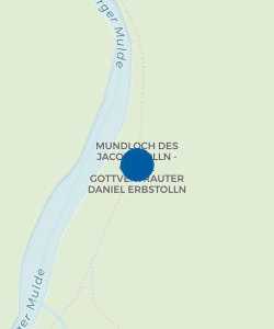 Vorschau: Karte von Mundloch des Jacob Stolln - Grube Gottvertrauter Daniel Erbstolln