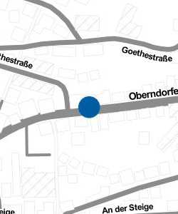 Vorschau: Karte von Kostenloser Parkplatz Oberndorferstraße