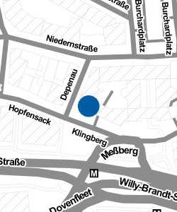 Vorschau: Karte von Polizeikommissariat 14 Außenstelle Klingberg