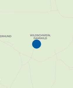Vorschau: Karte von Wildschwein, Damwild