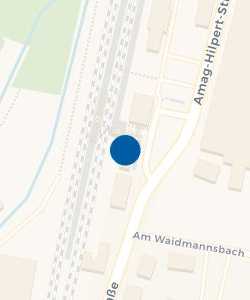 Vorschau: Karte von Reise-Center am Bahnhof