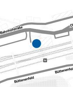 Vorschau: Karte von Reisezentrum Deutsche Bahn