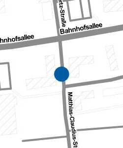 Vorschau: Karte von Ratzeburg, Matthias-Claudius-Straße