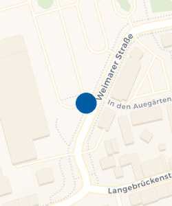 Vorschau: Karte von Parkplatz Weimarer Straße