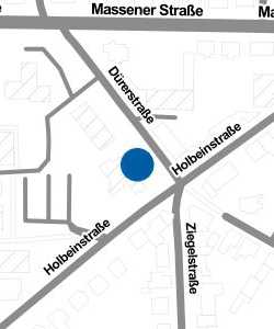 Vorschau: Karte von Kindertagesstätte Dürerstraße