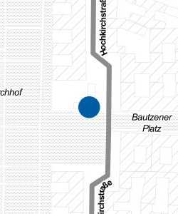Vorschau: Karte von Städt. Kita Hochkirchstraße 15/18