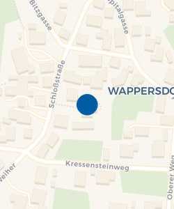 Vorschau: Karte von Schloss Wappersdorf