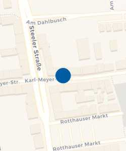 Vorschau: Karte von Bezirksdienststelle Rotthausen