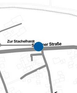Vorschau: Karte von Hennef, Bülgenauel Siegener Str.