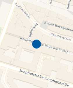 Vorschau: Karte von WeWork Neue Rothofstraße – Coworking und Büro