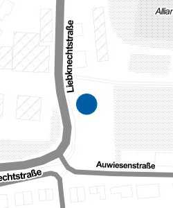 Vorschau: Karte von Wertstoffhof Vaihingen