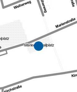 Vorschau: Karte von Marienfußballplatz