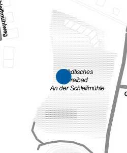 Vorschau: Karte von Städtisches Freibad an der Schleifmühle