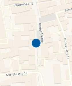 Vorschau: Karte von Eckernförde Apotheke Kieler Strasse