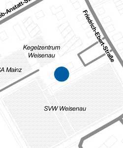 Vorschau: Karte von Vereinsheim SVW Weisenau