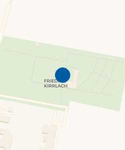 Vorschau: Karte von Friedhof Kirrlach