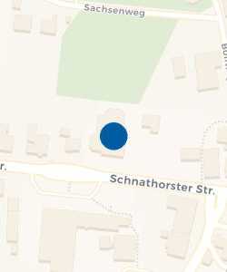 Vorschau: Karte von Volksbank Schnathorst eG, Hauptstelle