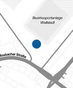Vorschau: Karte von Jugendtreff Wallstadt