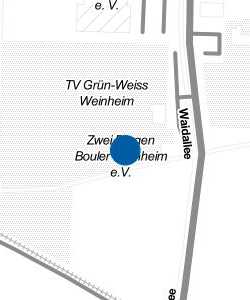 Vorschau: Karte von Zwei Burgen Bouler Weinheim e.V.