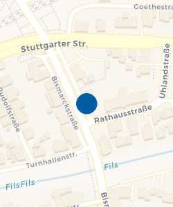 Vorschau: Karte von Bezirksamt Faurndau