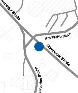 Vorschau: Karte von Parkplatz Ecke Am Pfaffenfleck/Nürnberger Straße