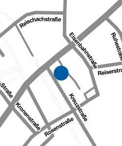 Vorschau: Karte von Volksbank Bad Saulgau eG Filiale Mengen